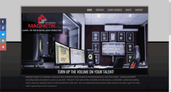 Desktop Screenshot of magnetikstudios.com