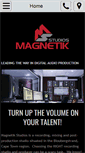 Mobile Screenshot of magnetikstudios.com
